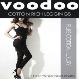 Voodoo Cotton Rich Leggings - Bargain Stockings